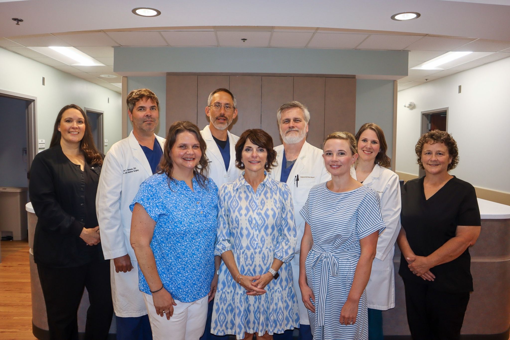 A group photo of the Surgical Weight Loss team